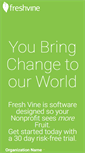 Mobile Screenshot of freshvine.co